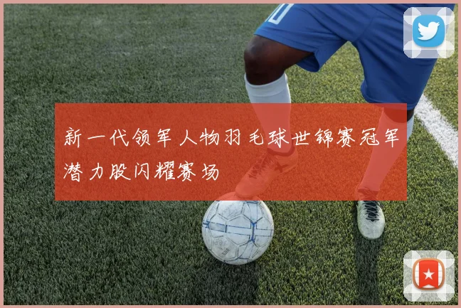 新一代领军人物羽毛球世锦赛冠军潜力股闪耀赛场